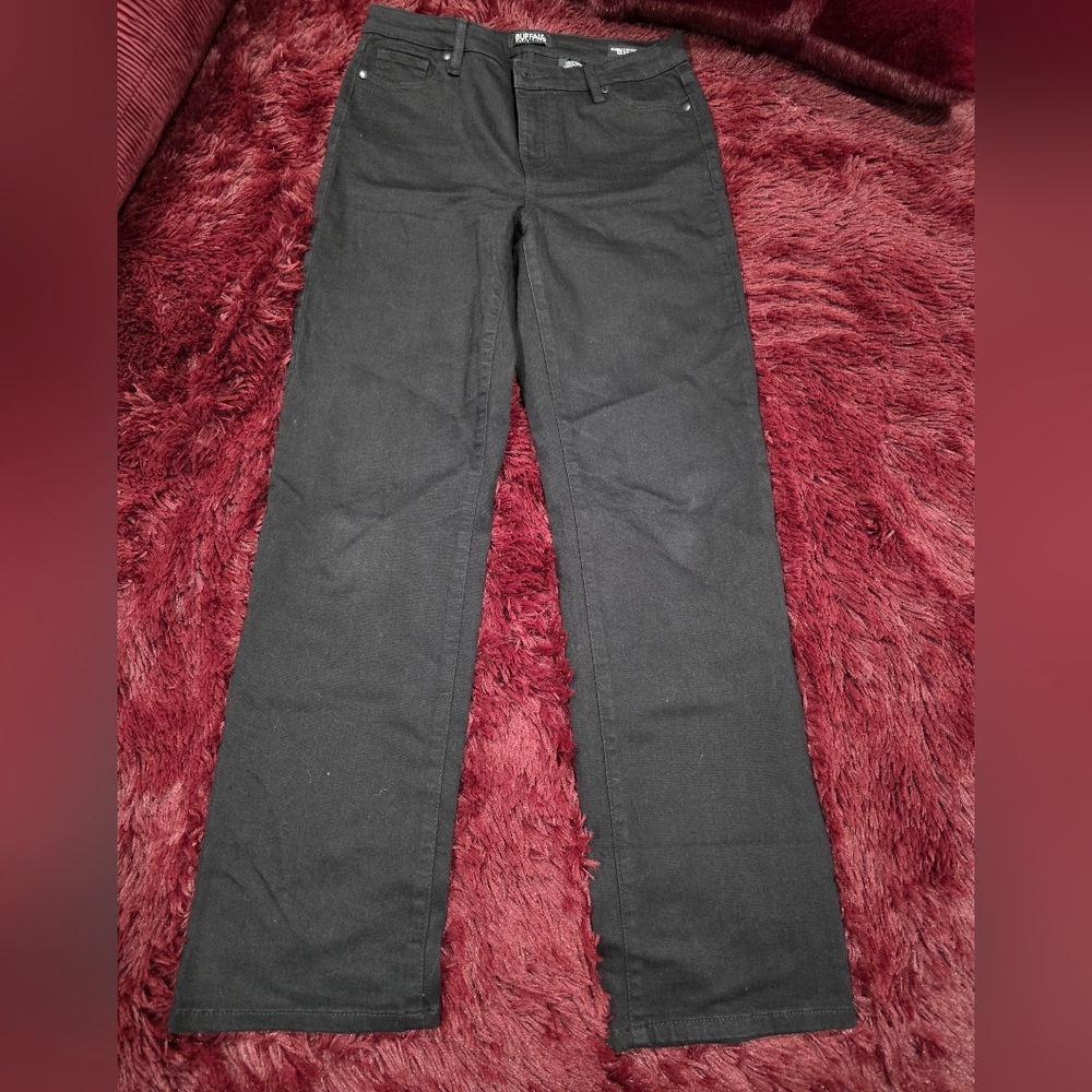 Buffalo David Bitton Black Boot Cut Jeans Classic Style Country